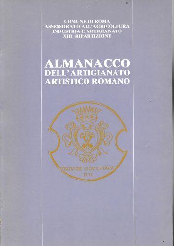 Almanacco dell'artigianato artistico romano - copertina