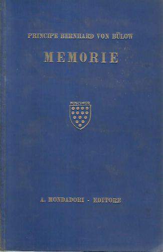 Memorie. Vol. III - Bernhard von Bülow - copertina