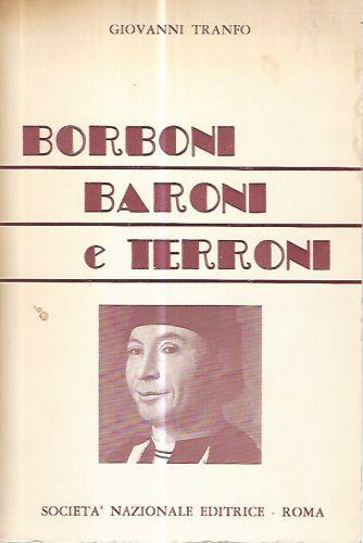 Borboni baroni e terroni - Giovanni Tranfo - copertina