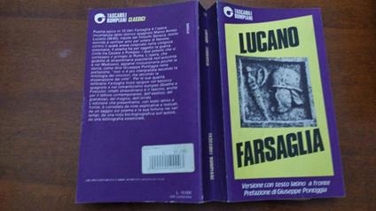 Farsaglia - M. Anneo Lucano - copertina