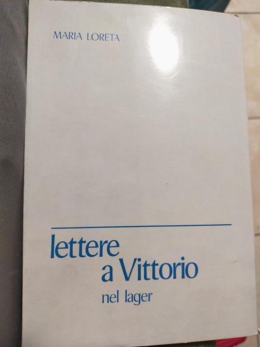 Lettere a Vittorio nel lager - copertina