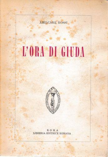 L' ora di Giuda - A. Rossi - copertina