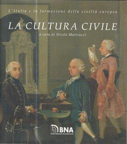 La cultura civile - Nicola Matteucci - copertina