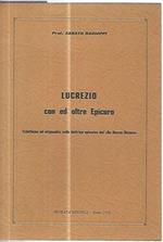 Lucrezio con ed oltre Epicuro