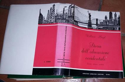 Storia dell'educazione occidentale - William Boyd - copertina