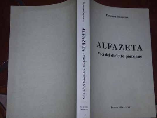 Alfazeta.Voci del dialetto ponziano - 2