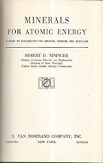 Minerals for atomic energy