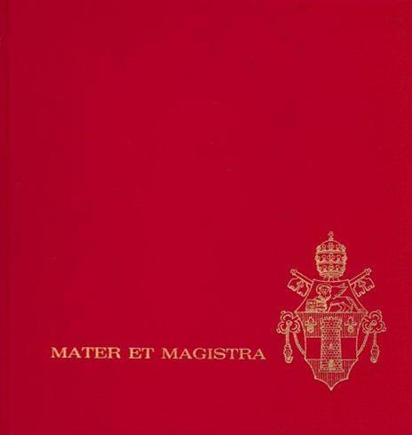 Enciclica Mater et Magistra - copertina