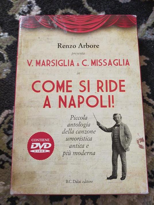 Come si ride a napoli - Renzo Arbore - copertina