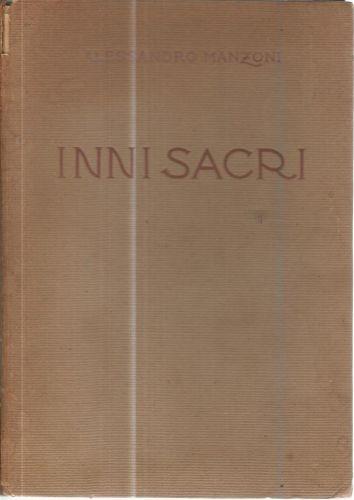 Inni sacri - Alessandro Manzoni - copertina