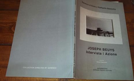 Joseph Beuys Intervista Azione - copertina