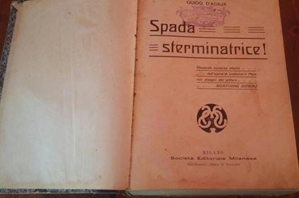 Spada sterminatrice! - copertina