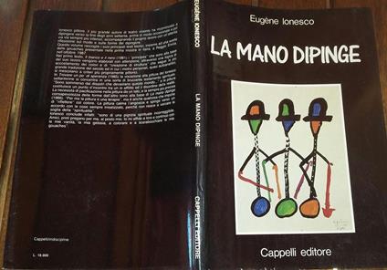 La mano dipinge - Eugène Ionesco - copertina