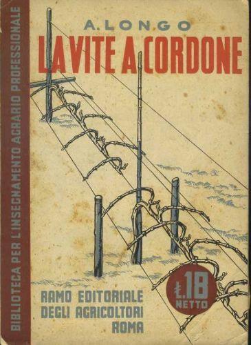 La vite a cordone - A. Longo - copertina