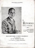 Il Ritorno dell'esule. Documentario storico-giuridico. Estratto dal giornale 