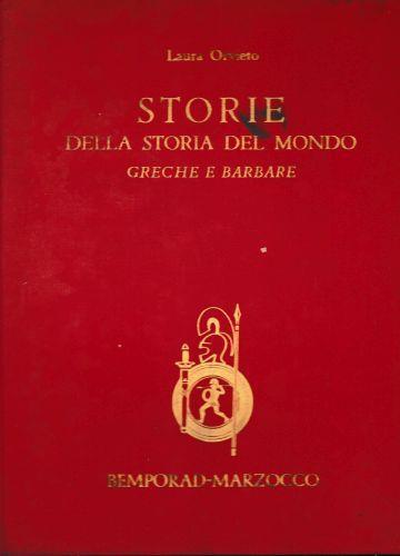 Storie della storia del mondo. Greche e barbare - Laura Orvieto - copertina