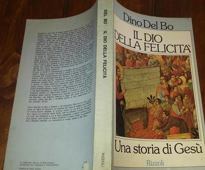 Il Dio della felicita' - Una storia di Gesu' - Dino Del Bo - copertina