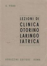 Lezioni di Clinica Otorinolaringoiatrica