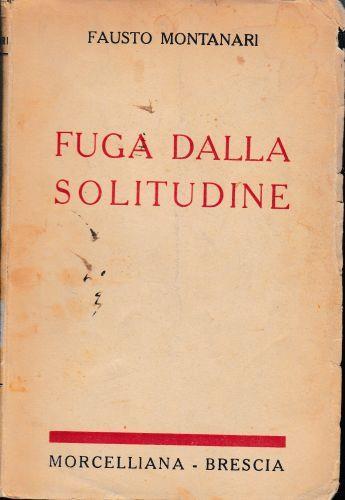 Fuga dalla solitudine - Fausto Montanari - copertina