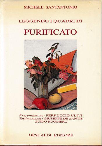 Leggendo i quadri di Purificato - Michele Santantonio - copertina