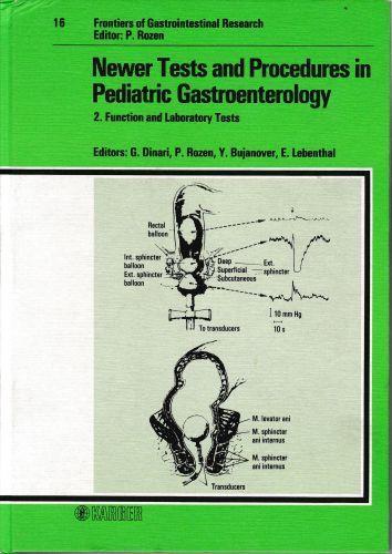 Newer Tests and Procedures in Pediatric Gastroenterology: 2 - copertina