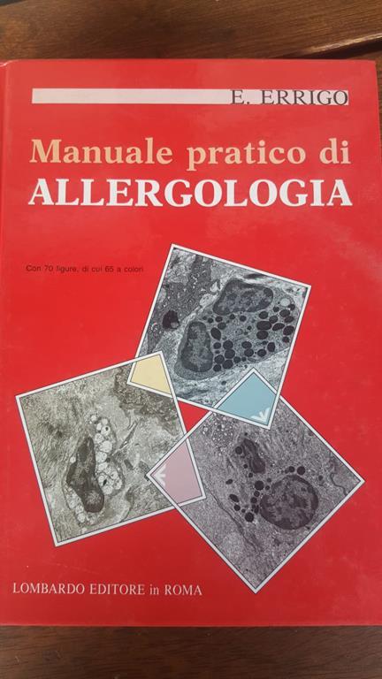 Manuale pratico di Allergologia - Emanuele Errigo - copertina