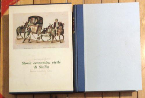 Storia economico civile di Sicilia - Lodovico Bianchini - copertina