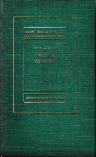 Smania di vita - John O'Hara - copertina