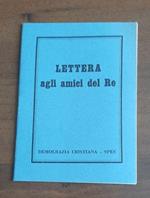 Lettere Agli Amici Del Re