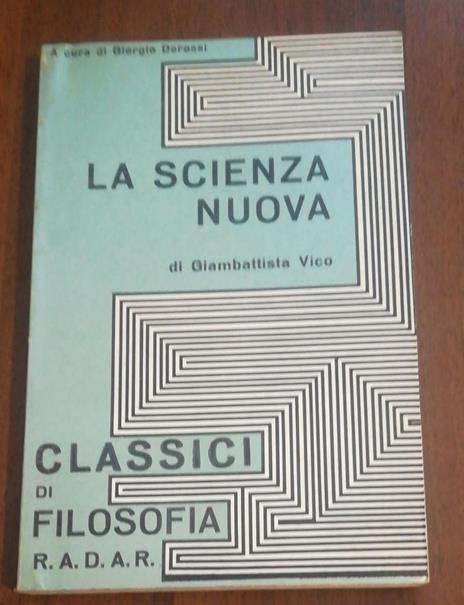 La Scienza Nuova - Giorgio Derossi - copertina