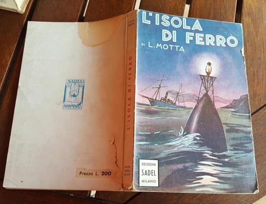 L' isola di ferro - Lilia Borri Motta - copertina