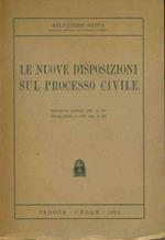 Le nuove disposizioni sul processo civile