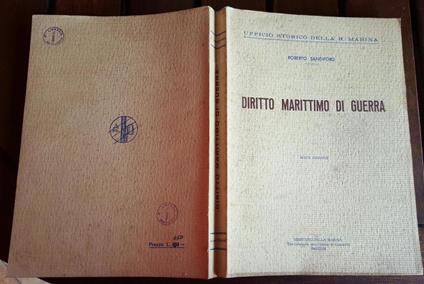 Diritto marittimo di guerra. Sesta edizione - Roberto Sandiford - copertina