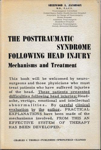 The Posttraumatic Syndrome Following head Injury. Mechanisms and Treatment - copertina