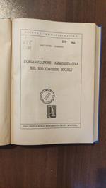 L' Organizzazione Amministrativa Nel Suo Contesto Sociale