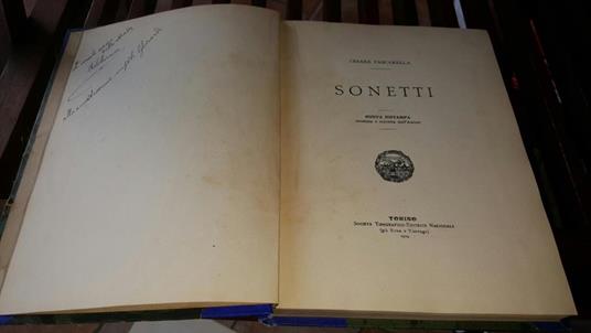 Sonetti - Cesare Pascarella - copertina