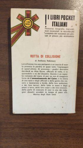 Rotta di collisione - Anthony Robinson - copertina