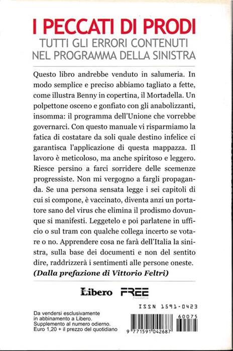 I peccati di Prodi. Tutti gli errori contenuti nel programma della sinistra - Vittorio Feltri - 2