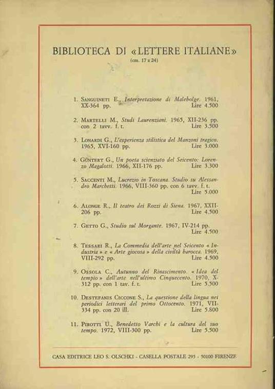 Lettere italiane. Anno XXIII. N. 4 - Vittore Branca - 2