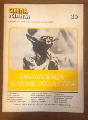 Fantascienza :Il Nome Della Cosa - copertina