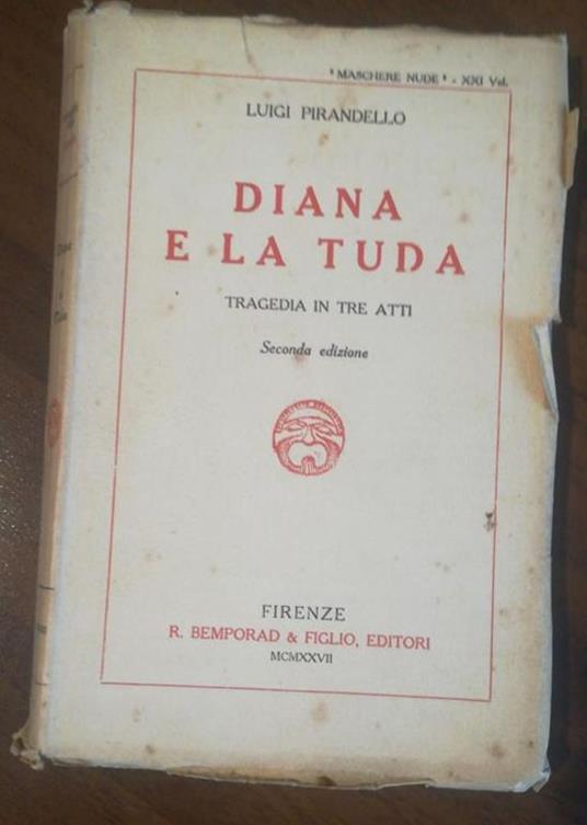 Diana E La Tuda - Luigi Pirandello - copertina