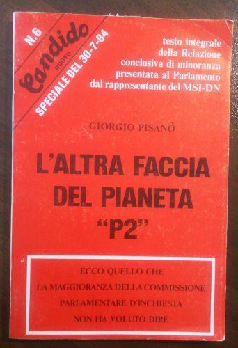 L' Altra Faccia Del Pianeta P2 - Giorgio Pisanò - copertina