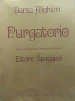 La Divina Commedia, vol. II: Purgatorio (testo metrico-ortofonico e manoscritto)