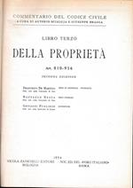 Libro terzo. Della proprietà. Art. 810-956