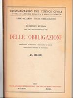 Libro quarto - Delle obbligazioni. Art. 1285-1320