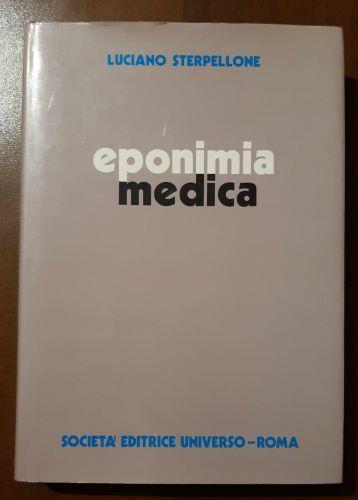 Eponimia medica - Luciano Sterpellone - copertina