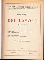 Libro quinto - Del lavoro. Art. 2188-2246