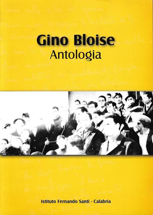 Antologia - Gino Bloise - copertina