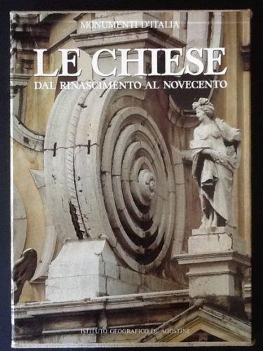 Le chiese dal rinascimento al novecento - Antonio Piva - copertina