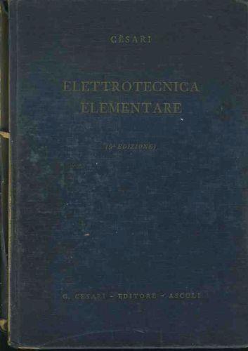 Elettrotecnica elementare - copertina